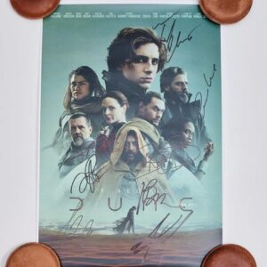 "Dune" Cast Autographed Mini (12x18) Movie Poster
