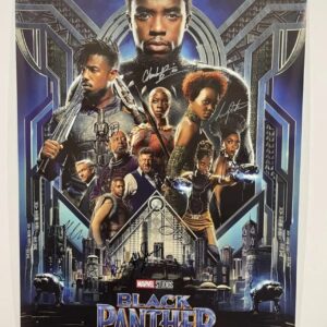 "Black Panther" Autographed Movie Poster