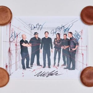 "Dexter" Cast Autographed Mini Poster