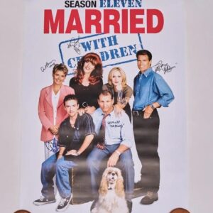 "Married With Children" Cast Autographed Poster