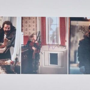 "Home Alone" 3 Autographed 8x10 Separate Photos