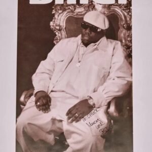 "The Notorious B.I.G." Autographed Poster for "Ready To Die"