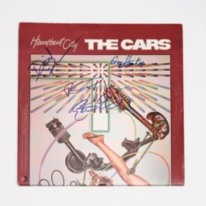 "The Cars" Autographed Album "Heartbeat City"