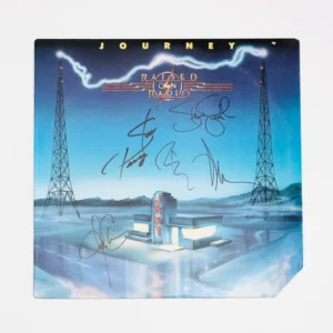 "Journey" Autographed Album "Raised on Radio"