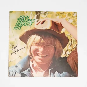 "John Denver" Signed Album "John Denver's Greatest Hits"