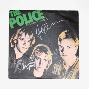 "Police" Band Signed Album "Outlandos d'Amour"