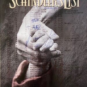 "Schindler's List" Autographed Movie Poster