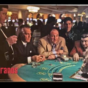 "Sopranos" Autographed Poster