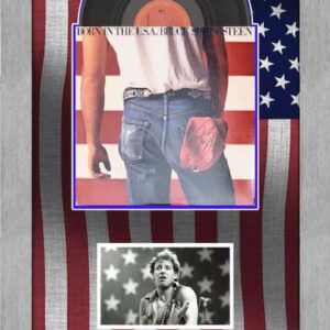 "Bruce Springsteen" Autographed Album "Born In The U.S.A."
