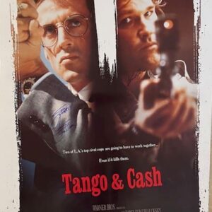 "Tango and Cash" Autographed Movie Poster