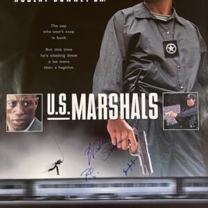 "U.S. Marshall" Autographed Movie Poster