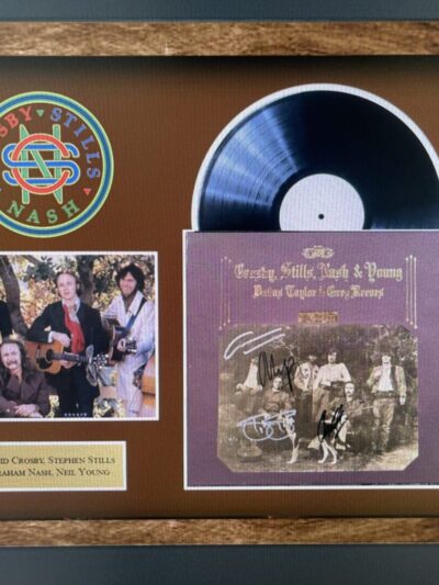 "Crosby, Stills, Nash & Young" Autographed Album