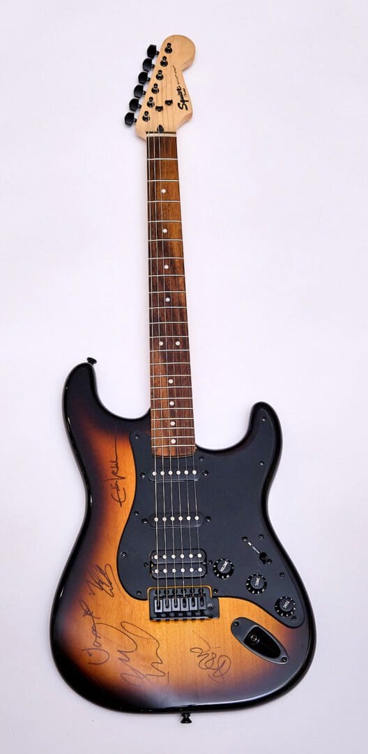 "Pearl Jam" Autographed Guitar