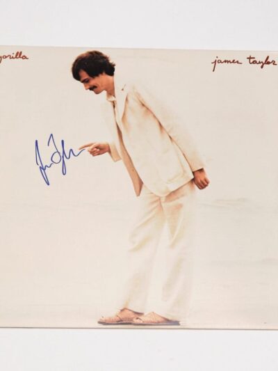 "James Taylor" Autographed Album "Gorilla"