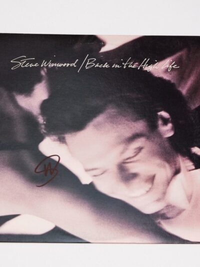 "Steve Winwood" Autographed Album "Back In The High Life"