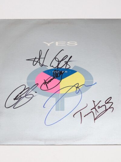 "Yes" Autographed Album "90125"