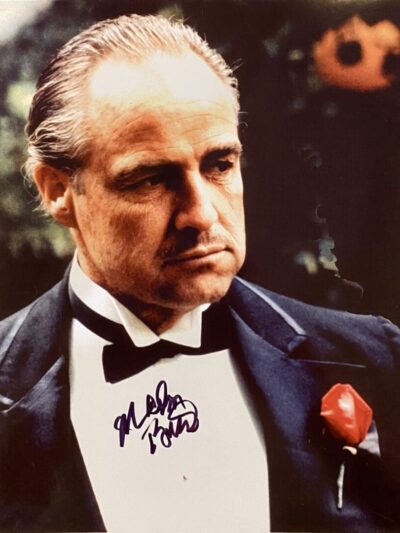 "The Godfather" 8x10 Photo Autographed by Marlon Brando