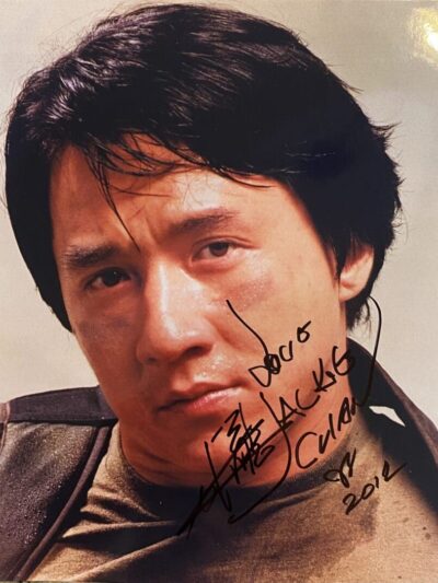 "Jackie Chan" Autographed 8x10 Photo