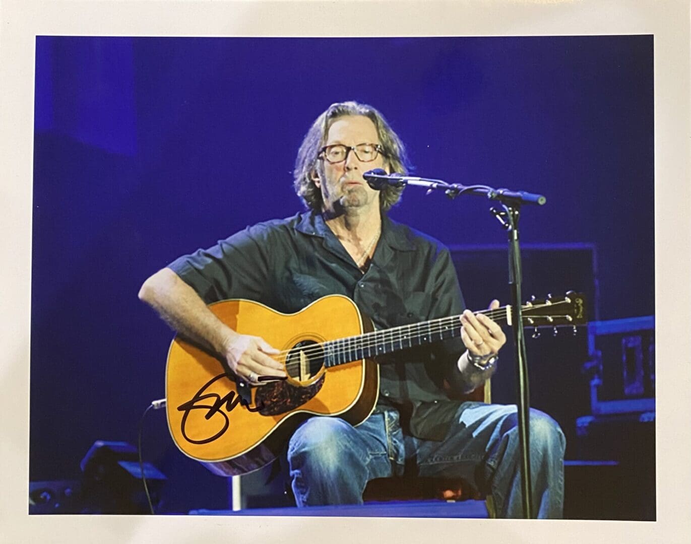 “Eric Clapton” Autographed 10x8 Photo