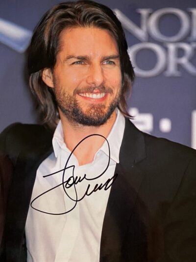 "Tom Cruise" Autographed 8x10 Photo