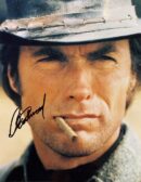 "Clint Eastwood" 8x10 Autographed Photo