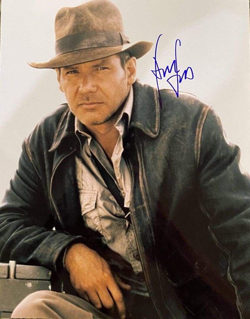 "Harrison Ford" 8x10 Autographed Photo