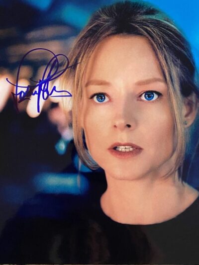 "Jodie Foster" Autographed 8x10 Photo