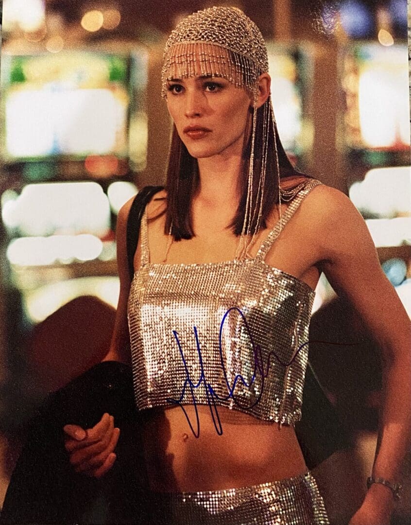 "Jennifer Garner" 8x10 Autographed Photo