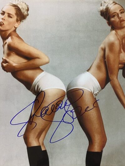 "Sharon Stone" Autographed 8x10 Photo