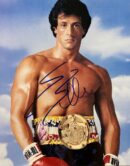 "Sylvester Stallone" Autographed 8x10 Photo