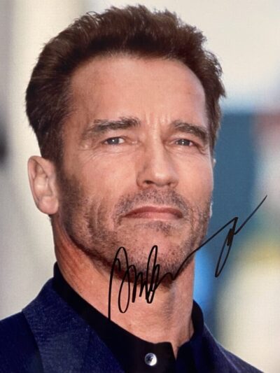 "Arnold Schwarzenegger" Autographed Photo 8x10