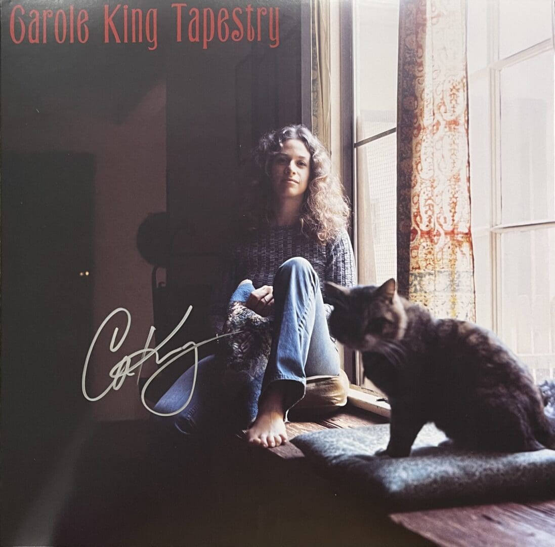 "Carole King" Signed Album "Tapestry"