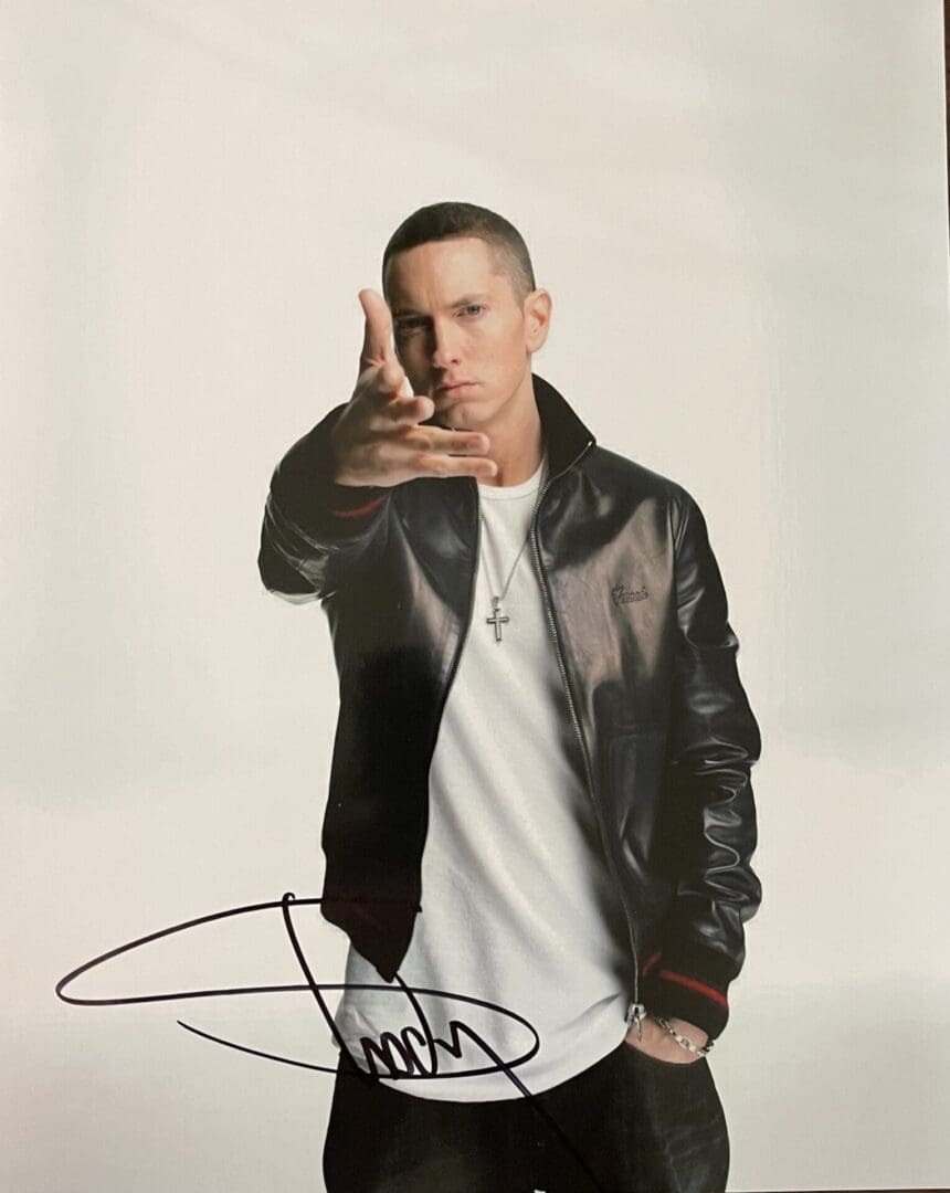 "Eminem" Autographed 8x10 Photo