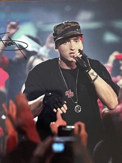 "Eminem" Autographed 10x8 Photo