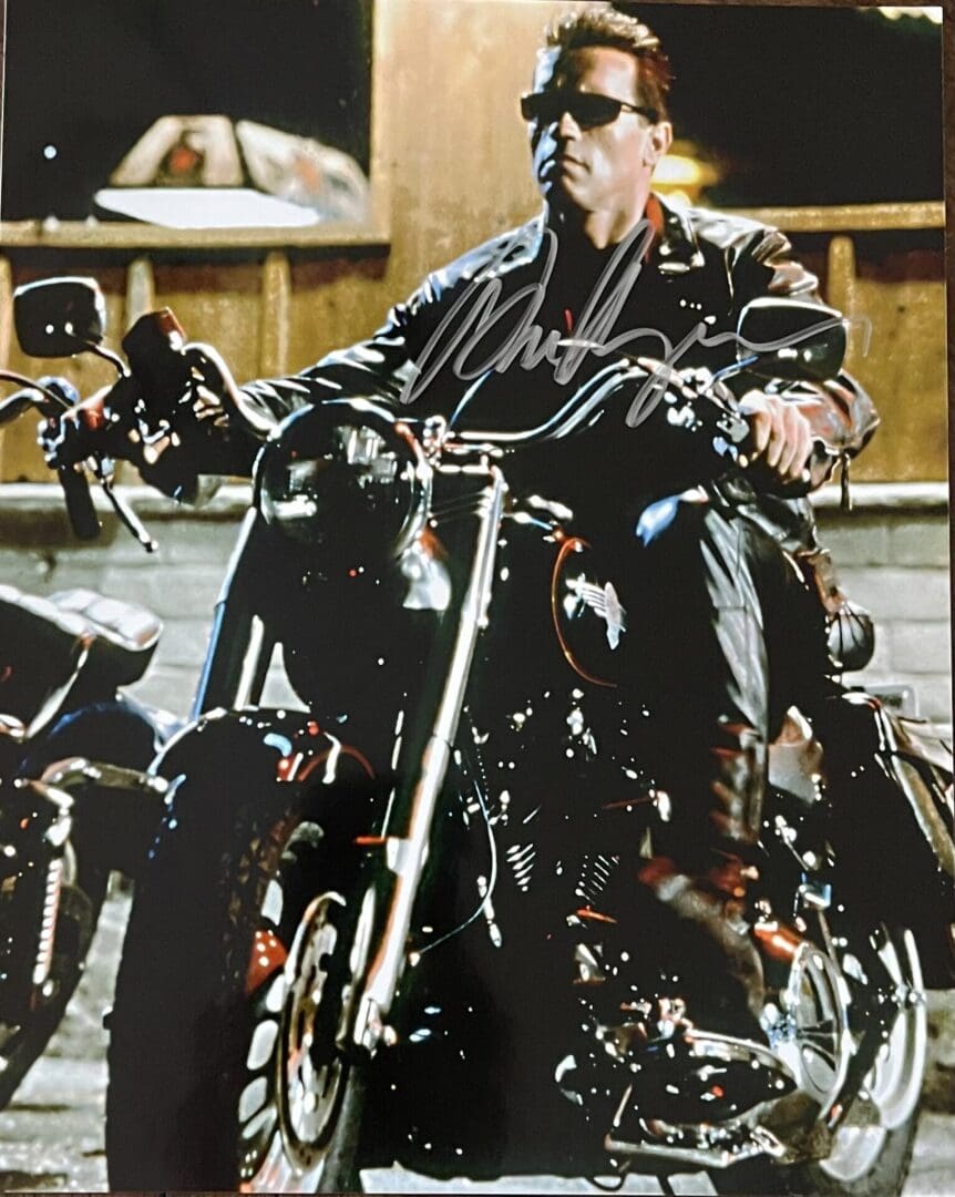 "Arnold Schwarzenegger" Autographed Photo 8x10