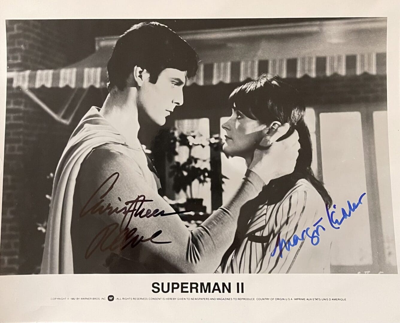 "Superman II" Autographed 10x8 Photo