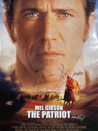 "The Patriot" Autographed Poster