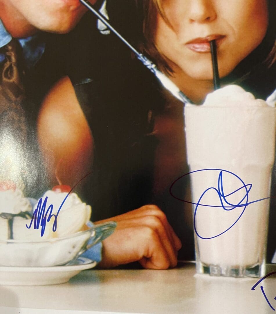 "Friends" Autographed Poster - Image 4