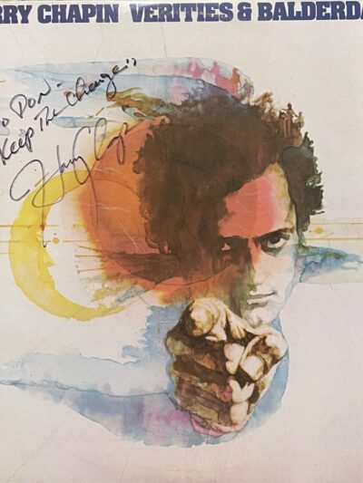 "Harry Chapin Verities and Balderdash" Autographed Album