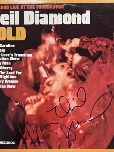 "Neil Diamond: Gold" Signed Album