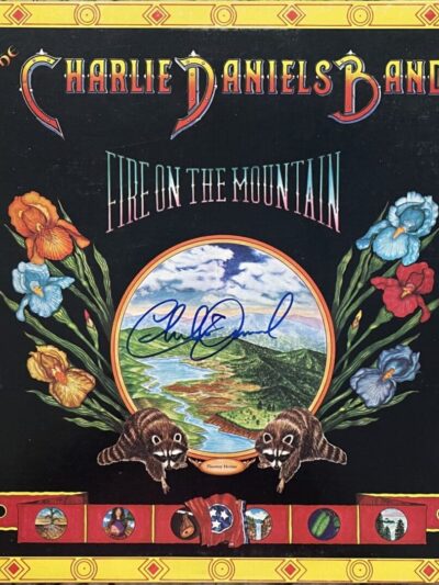 "The Charlie Daniels Band" Autographed Album "Fire On The Mountain"