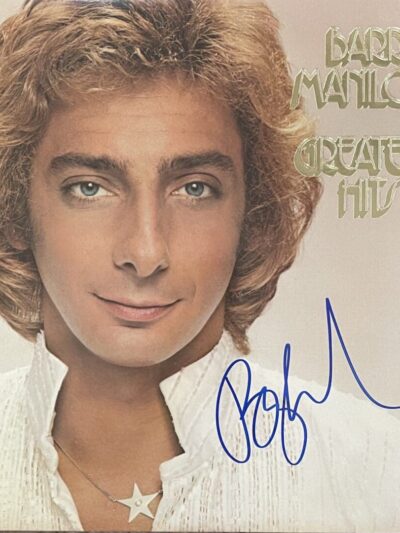 "Barry Manilow: Greatest Hits" Autographed Album