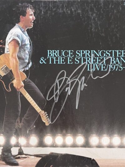 “Bruce Springsteen” Autographed Album Box Set