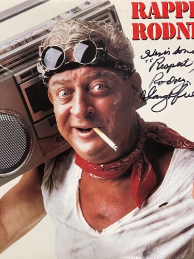 "Rodney Dangerfield" Signed Album "Rappin' Rodney"
