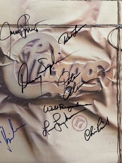 "Chicago: 17" Band Autographed Album