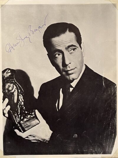 "Humphrey Bogart" Signed 8x10 Photo