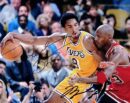 "Kobe Bryant and Michael Jordan" Autographed 10x8 Photo