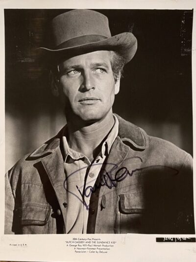 "Paul Newman" Autographed 8x10 photo
