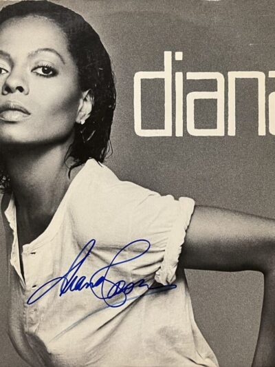 "Diana Ross" Autographed Album