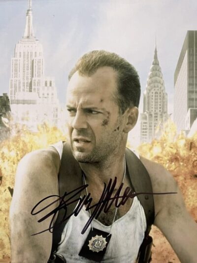 "Bruce Willis" Autographed 8x10 Photo